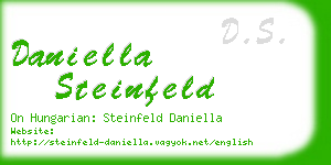 daniella steinfeld business card
